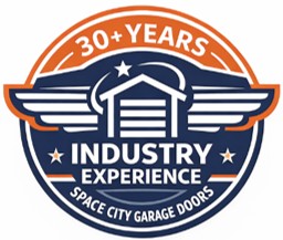 30+ years industry experience — Space City Garage Doors